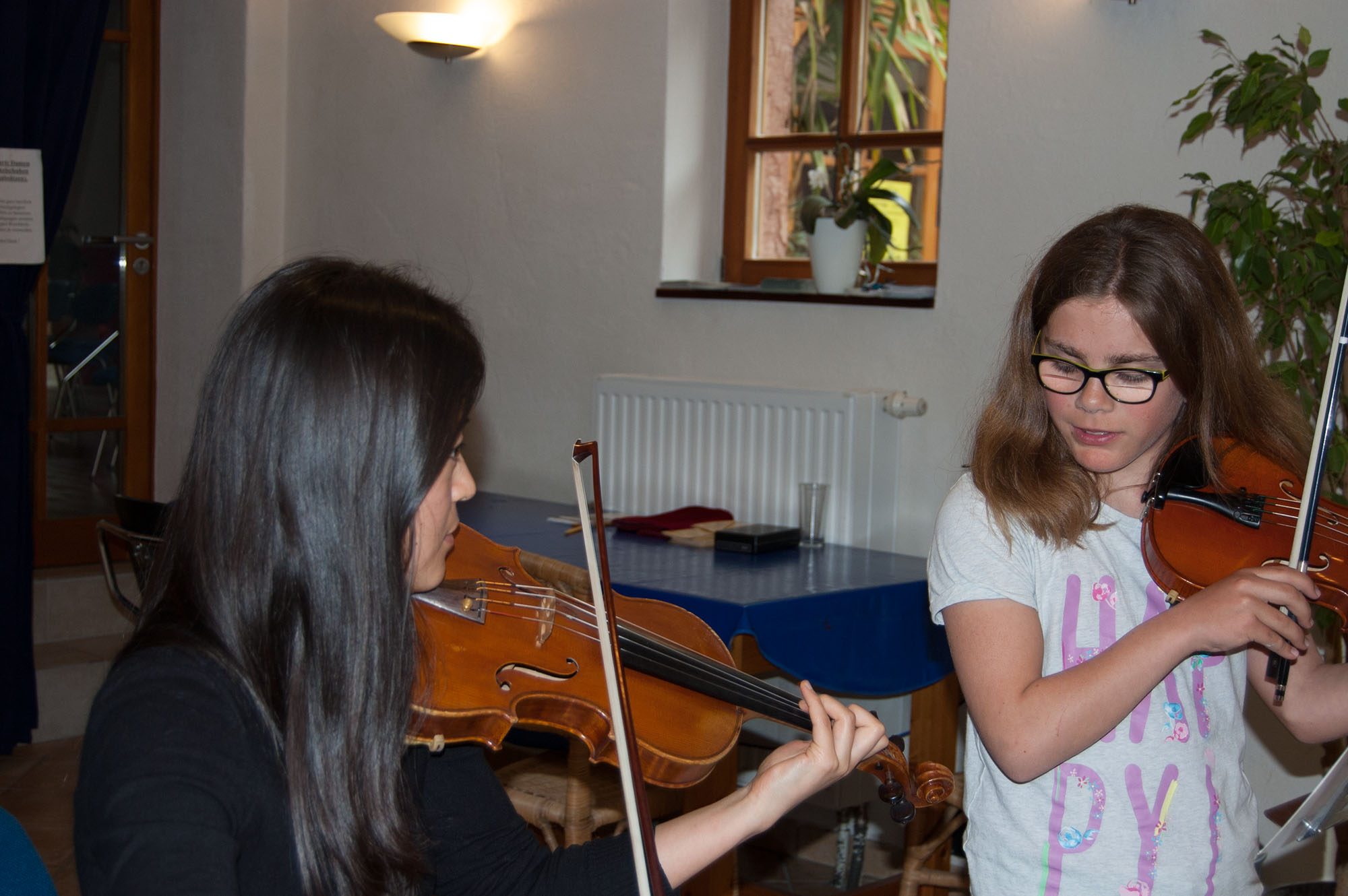 Instrumentalunterricht in der Musikschule KlangHof