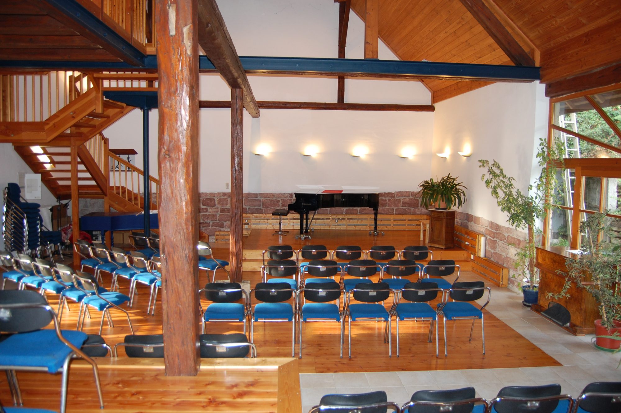 Konzertsaal im KlangHof Impflingen